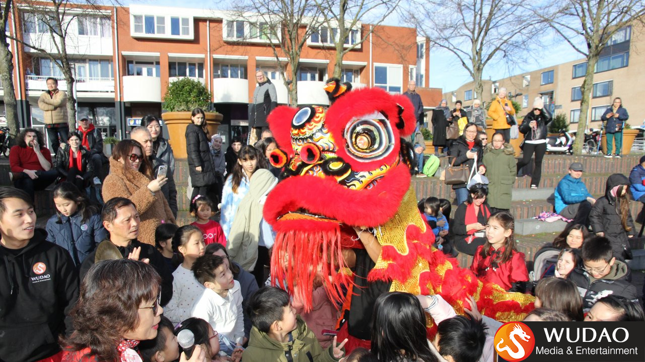 Leeuwendans voor Chinese school