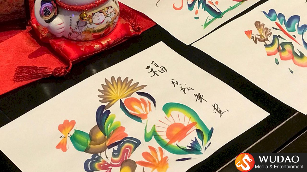 Chinese kunst tekenaar